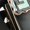studded Kan IBlack×MulticolourLeather8M03818M0381 A18K 188-8241スタッズ キャナイブラック×マルチカラーレザー8M03818M0381 A18K 188-8241