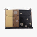 Portefeuille TwistBlack x Brown x GoldMonogram ReverseM54600FL0117ポルトフォイユ ツイストブラックxブラウン×ゴールドモノグラム リバースM54600FL0117