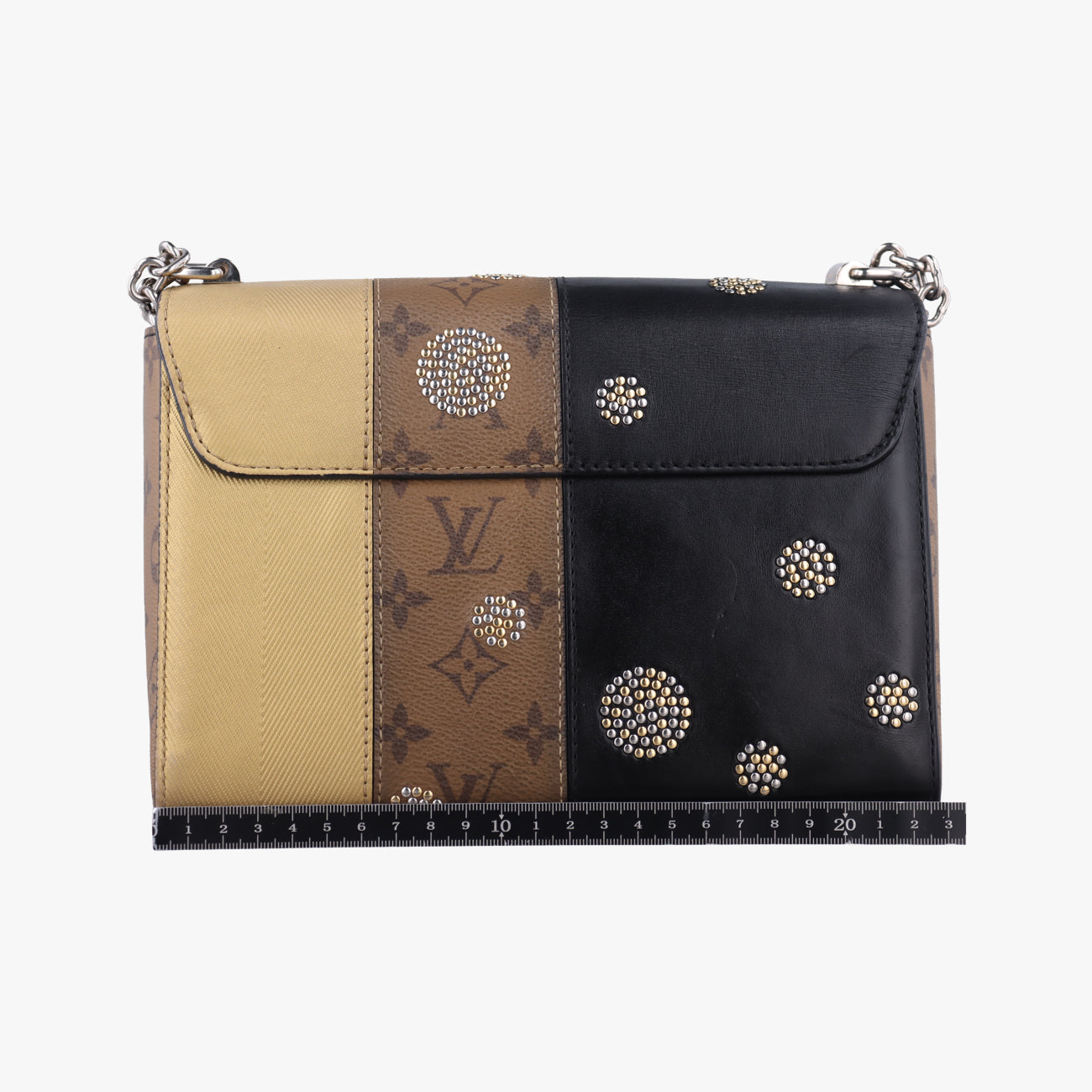 Portefeuille TwistBlack x Brown x GoldMonogram ReverseM54600FL0117ポルトフォイユ ツイストブラックxブラウン×ゴールドモノグラム リバースM54600FL0117