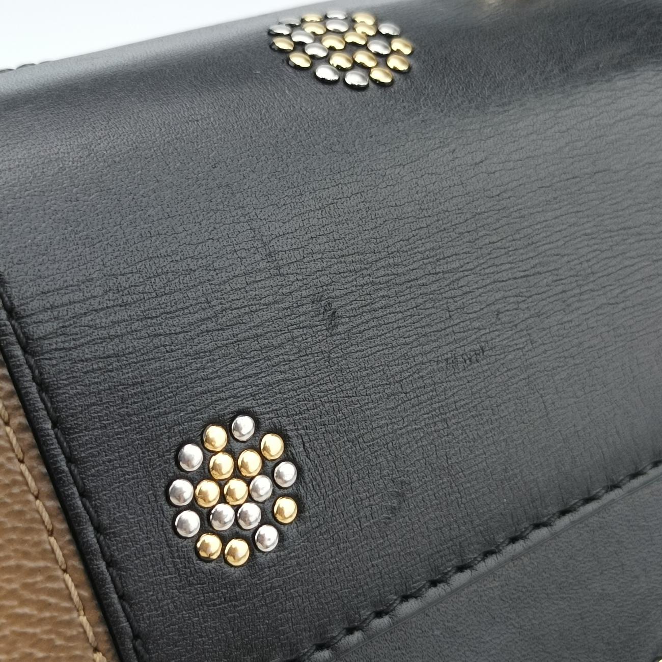 Portefeuille TwistBlack x Brown x GoldMonogram ReverseM54600FL0117ポルトフォイユ ツイストブラックxブラウン×ゴールドモノグラム リバースM54600FL0117