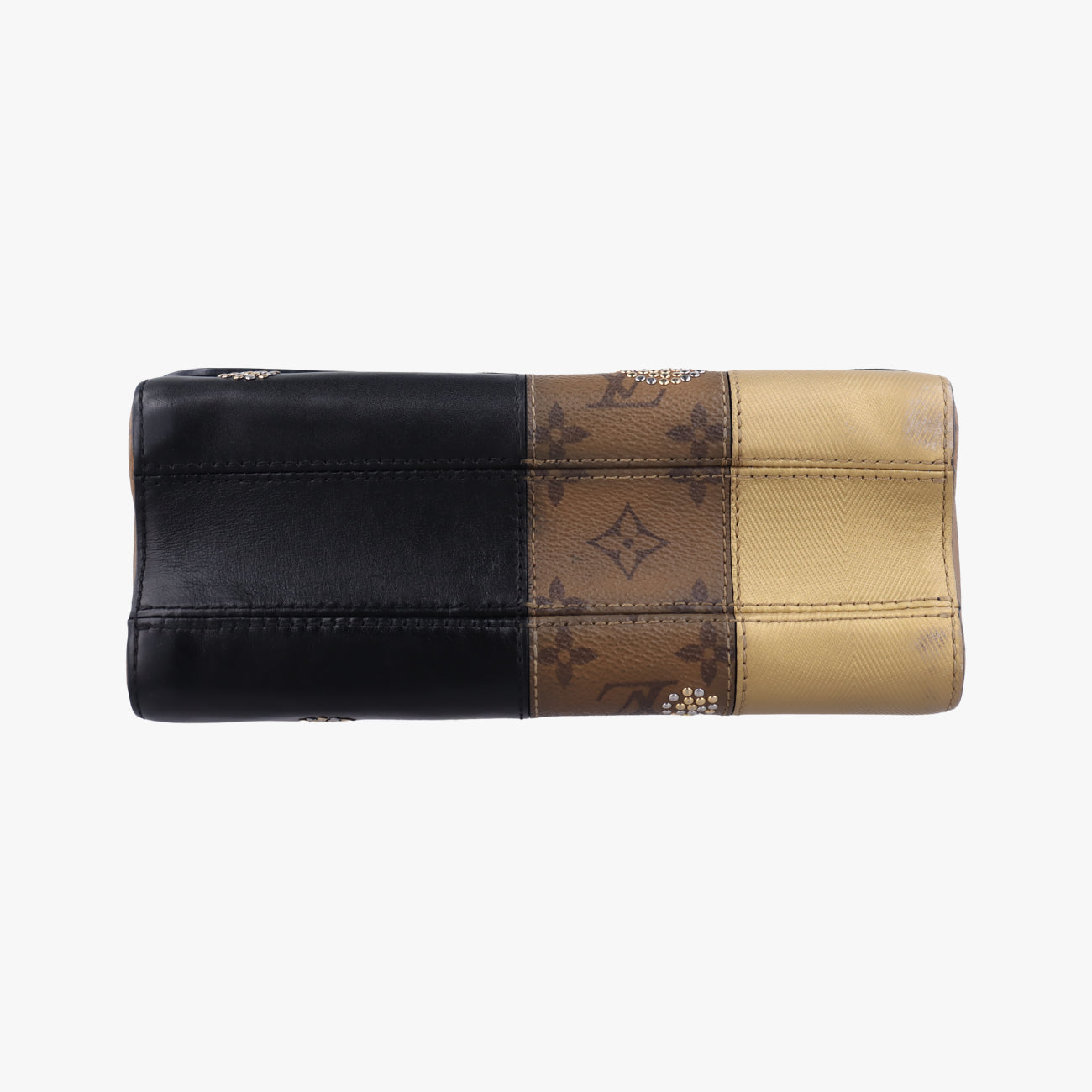 Portefeuille TwistBlack x Brown x GoldMonogram ReverseM54600FL0117ポルトフォイユ ツイストブラックxブラウン×ゴールドモノグラム リバースM54600FL0117