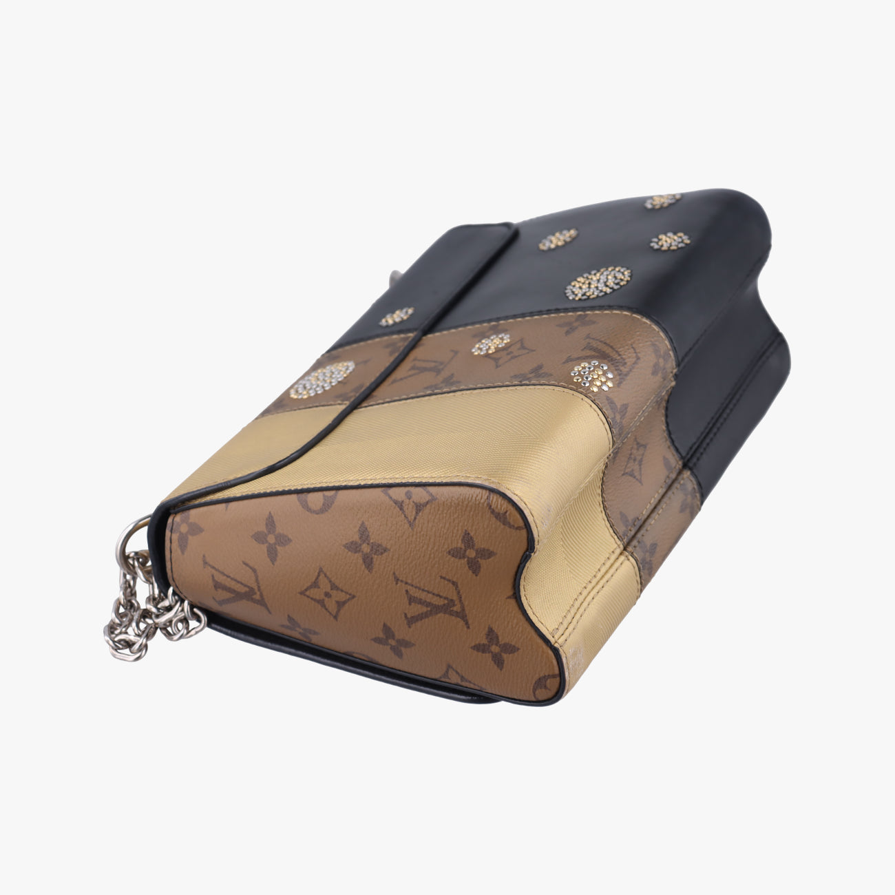 Portefeuille TwistBlack x Brown x GoldMonogram ReverseM54600FL0117ポルトフォイユ ツイストブラックxブラウン×ゴールドモノグラム リバースM54600FL0117