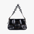 BaguetteBlackPatent8BR1802415-8BR180-VUL-088マンマバケットブラックパテント8BR1802415-8BR180-VUL-088