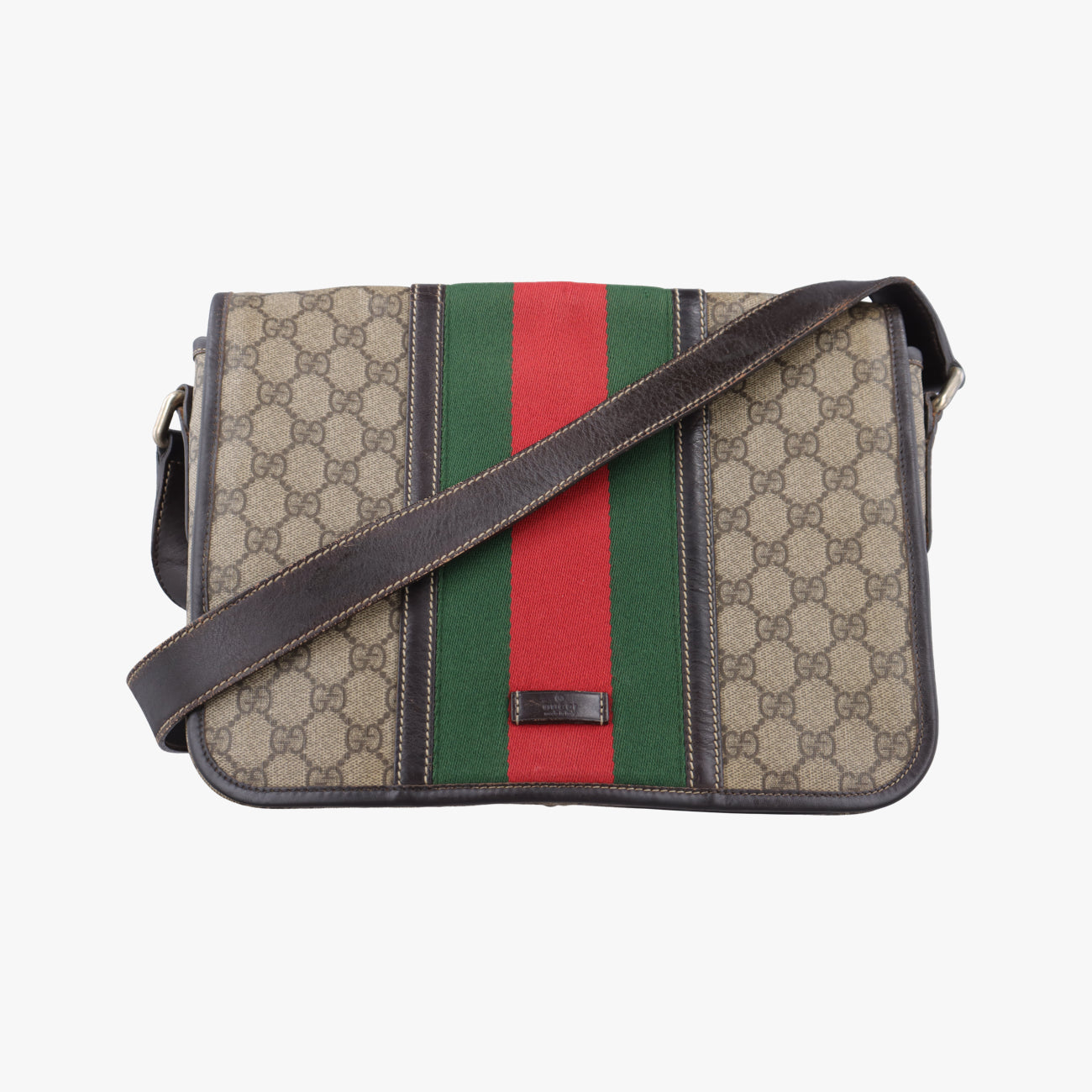GG SupremeBrown×red×greenPVC coated canvas211130D8140408GGスプリームブラウン×レッド×グリーンPVCコーティングキャンバス211130D8140408