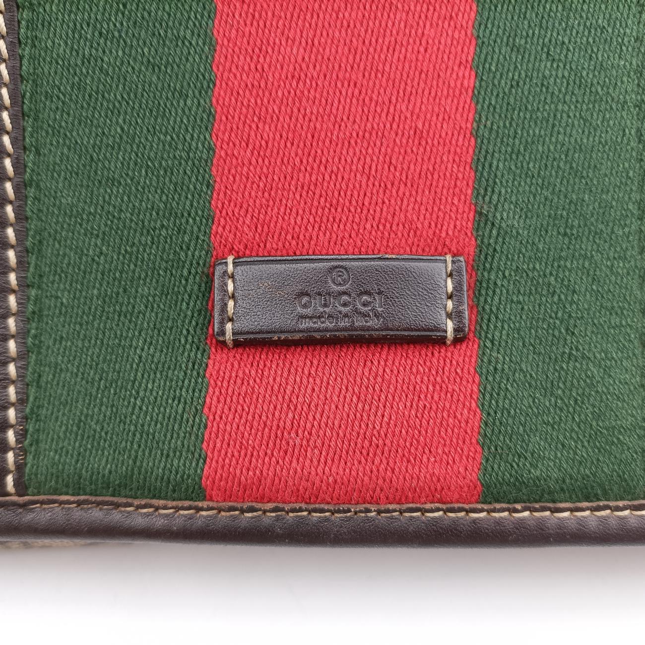 GG SupremeBrown×red×greenPVC coated canvas211130D8140408GGスプリームブラウン×レッド×グリーンPVCコーティングキャンバス211130D8140408