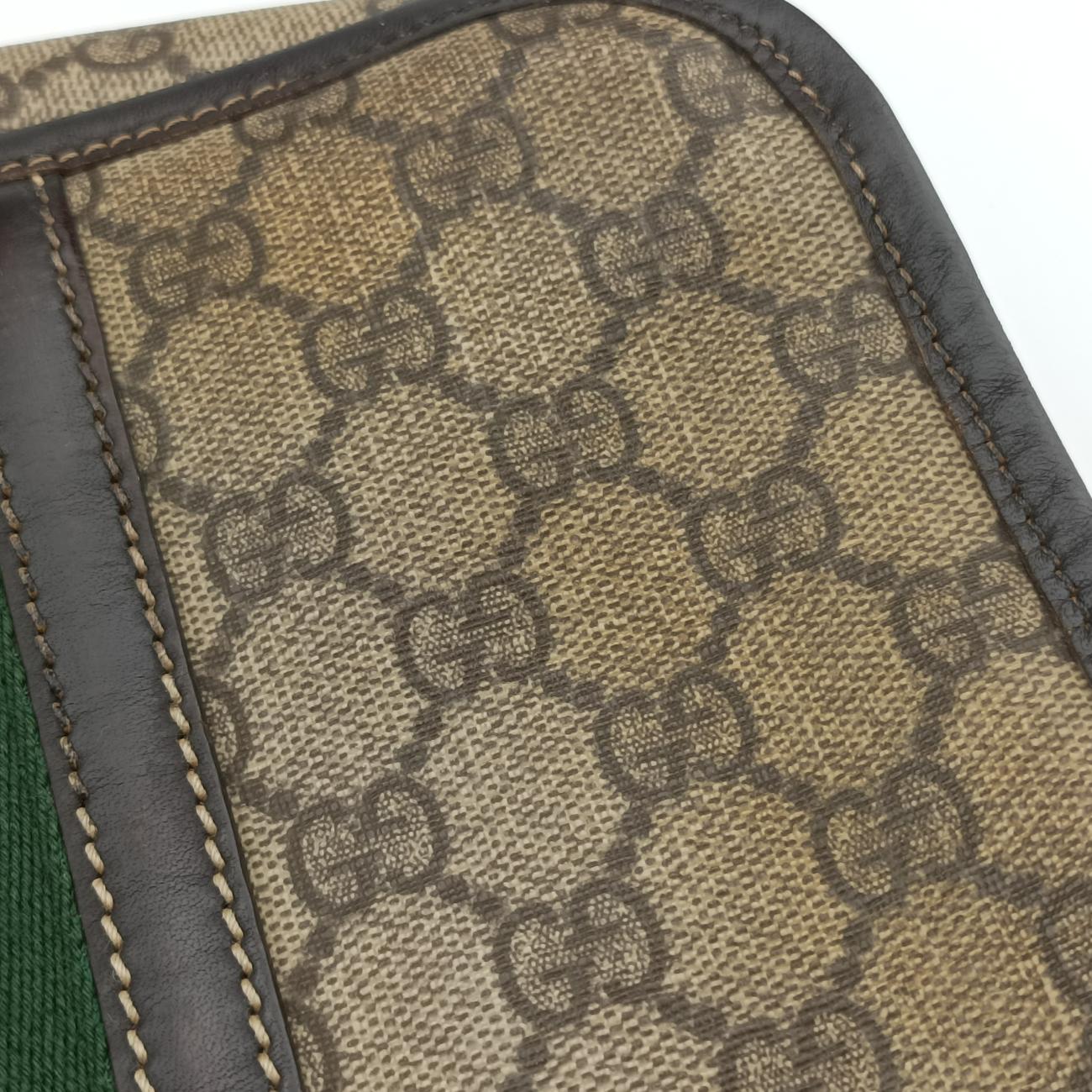 GG SupremeBrown×red×greenPVC coated canvas211130D8140408GGスプリームブラウン×レッド×グリーンPVCコーティングキャンバス211130D8140408