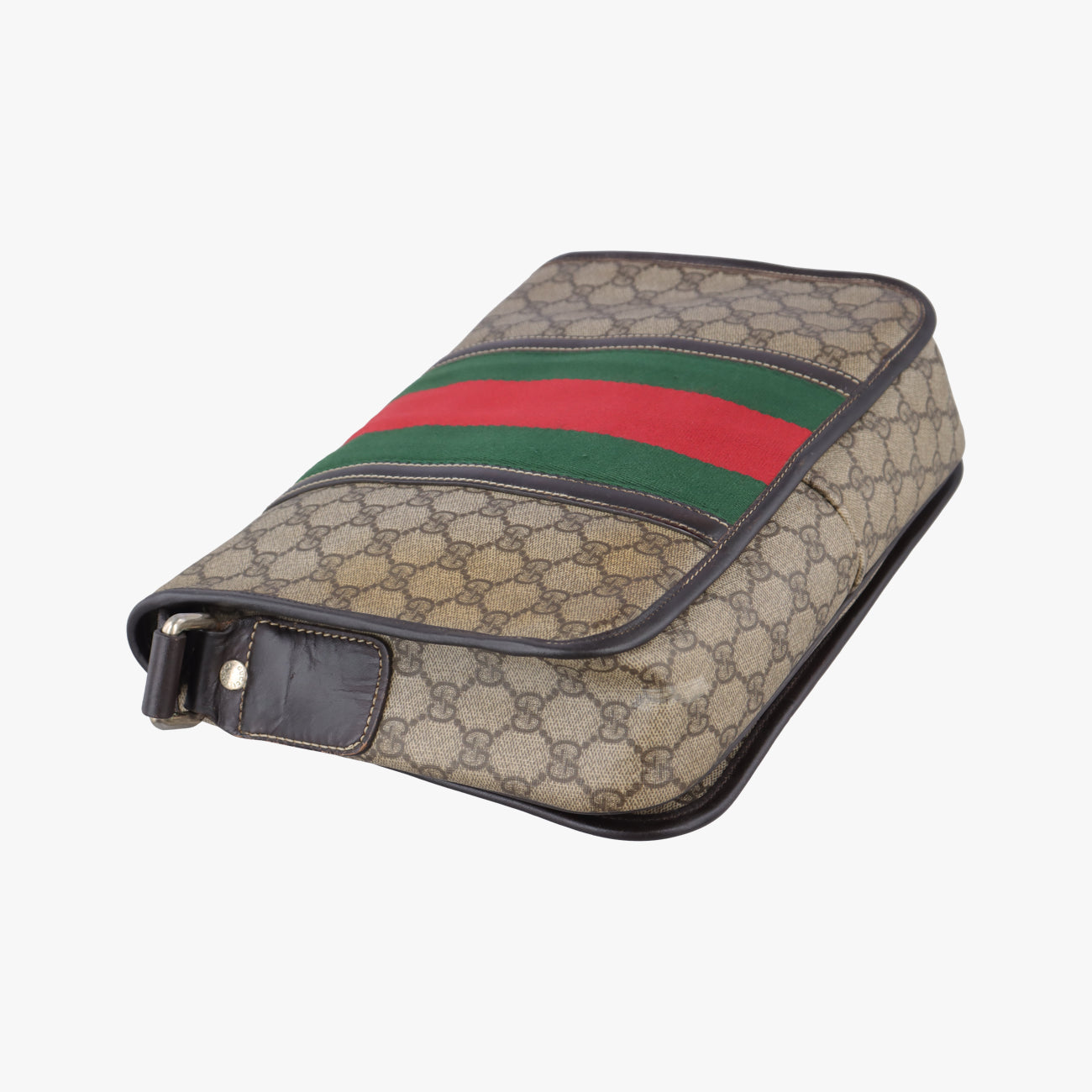 GG SupremeBrown×red×greenPVC coated canvas211130D8140408GGスプリームブラウン×レッド×グリーンPVCコーティングキャンバス211130D8140408