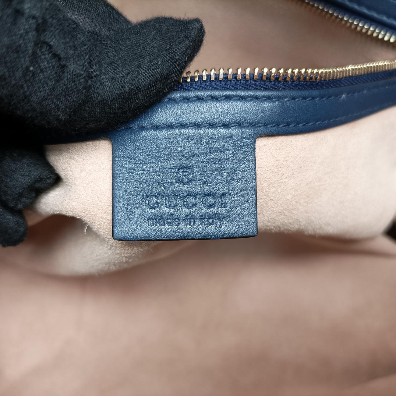 GuccissimaBlueLeather453771Lot number unknownグッチシマブルーレザー453771製番不明