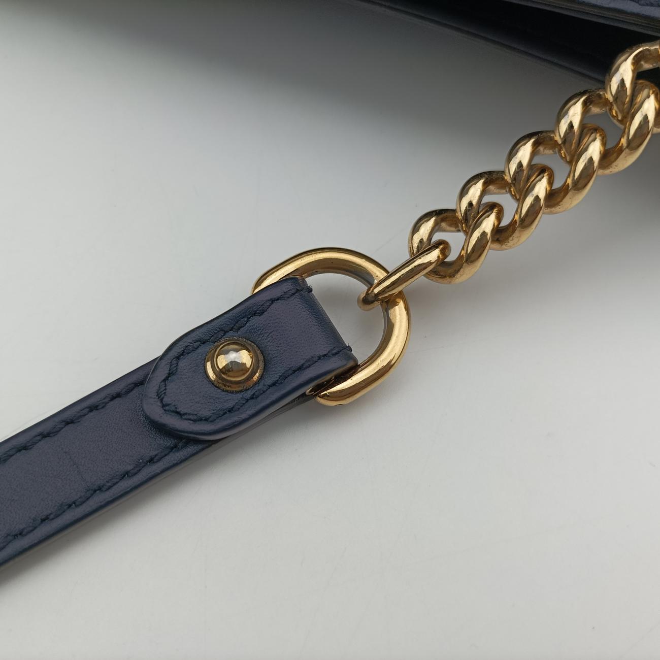 GuccissimaBlueLeather453771Lot number unknownグッチシマブルーレザー453771製番不明