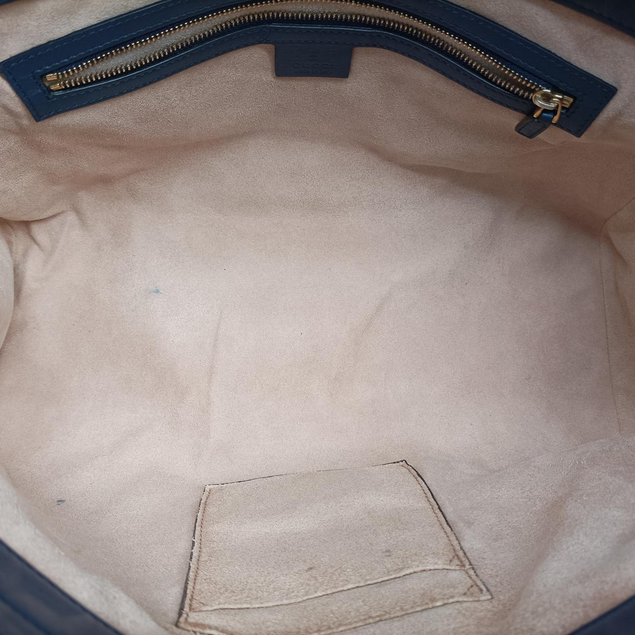 GuccissimaBlueLeather453771Lot number unknownグッチシマブルーレザー453771製番不明