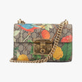 Padlockbeige×MulticolourPVC coated canvas409487H021091011パドロックベージュ×マルチカラーPVCコーティングキャンバス409487H021091011