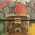 Padlockbeige×MulticolourPVC coated canvas409487H021091011パドロックベージュ×マルチカラーPVCコーティングキャンバス409487H021091011