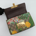 Padlockbeige×MulticolourPVC coated canvas409487H021091011パドロックベージュ×マルチカラーPVCコーティングキャンバス409487H021091011