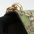 Padlockbeige×MulticolourPVC coated canvas409487H021091011パドロックベージュ×マルチカラーPVCコーティングキャンバス409487H021091011