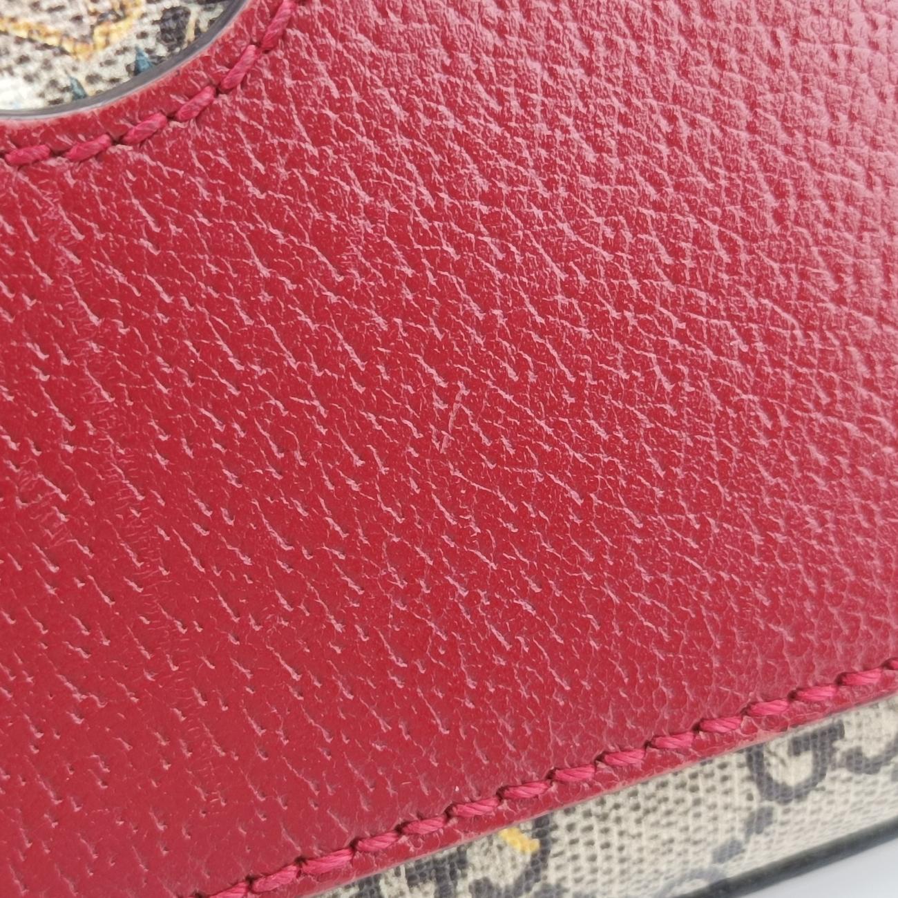 Padlockbeige×MulticolourPVC coated canvas409487H021091011パドロックベージュ×マルチカラーPVCコーティングキャンバス409487H021091011