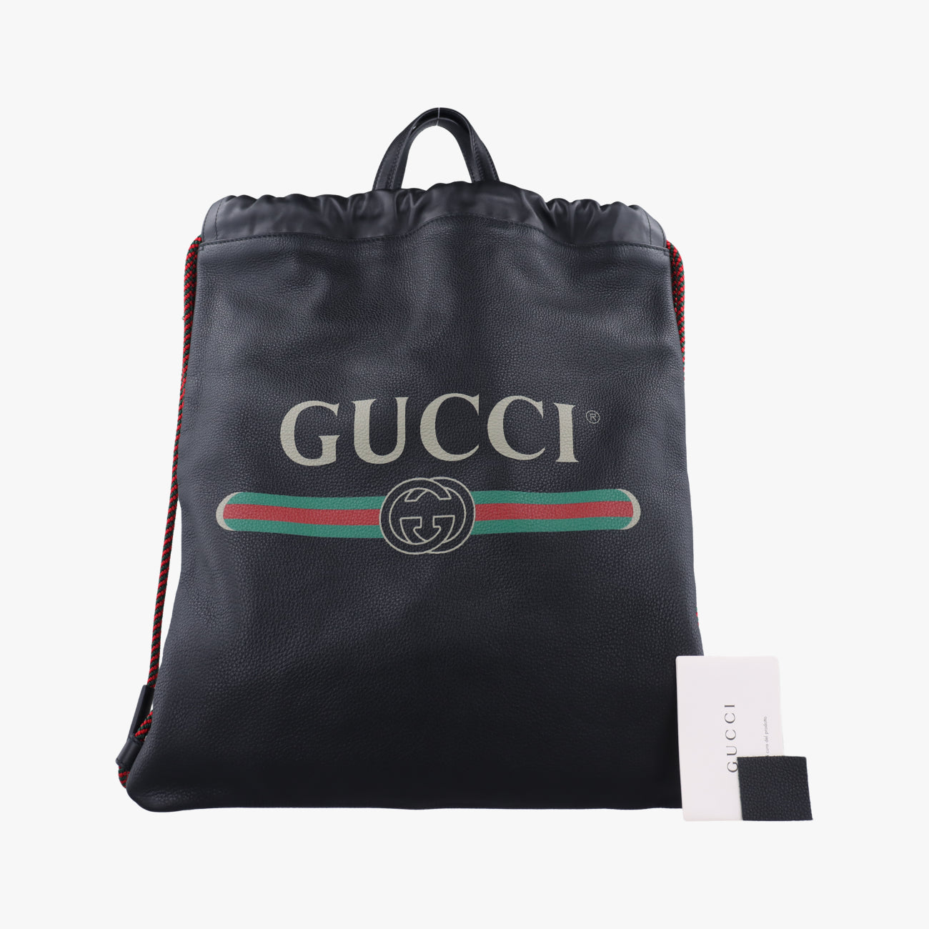Gucci printBlackLeather494053C023361314グッチプリントブラックレザー494053C023361314