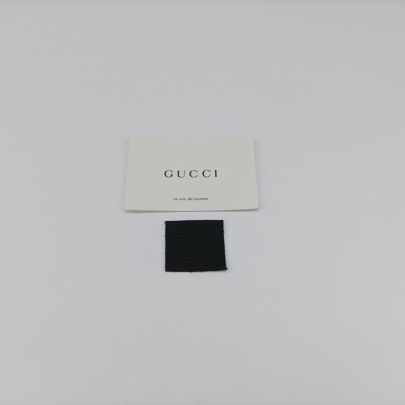Gucci printBlackLeather494053C023361314グッチプリントブラックレザー494053C023361314