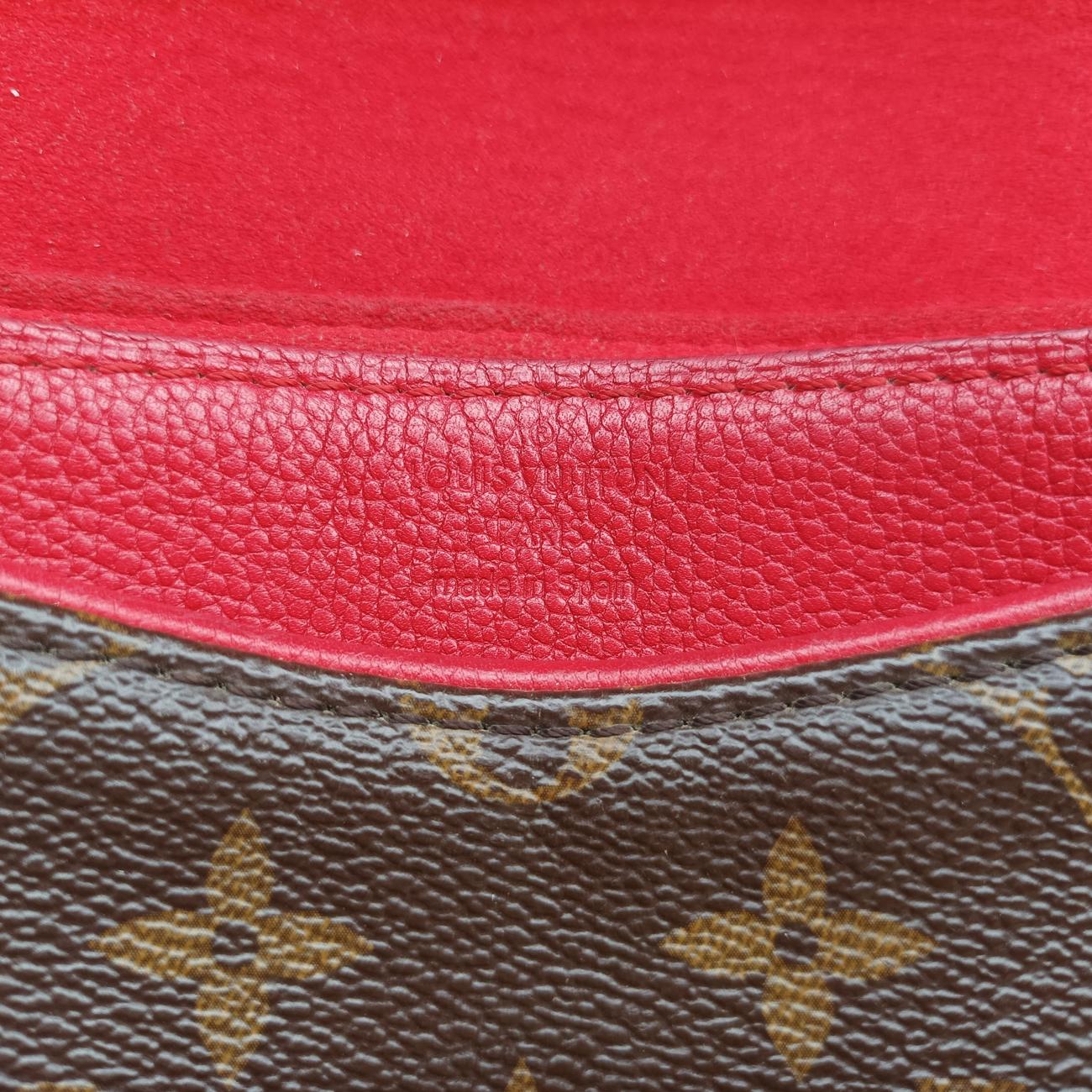 PALLAS ChainBrown×CERISEMonogram Canvas×leatherM41201CA1106パラス チェーンモノグラム/ブラウン系×スリーズモノグラムキャンバス×レザーM41201CA1106