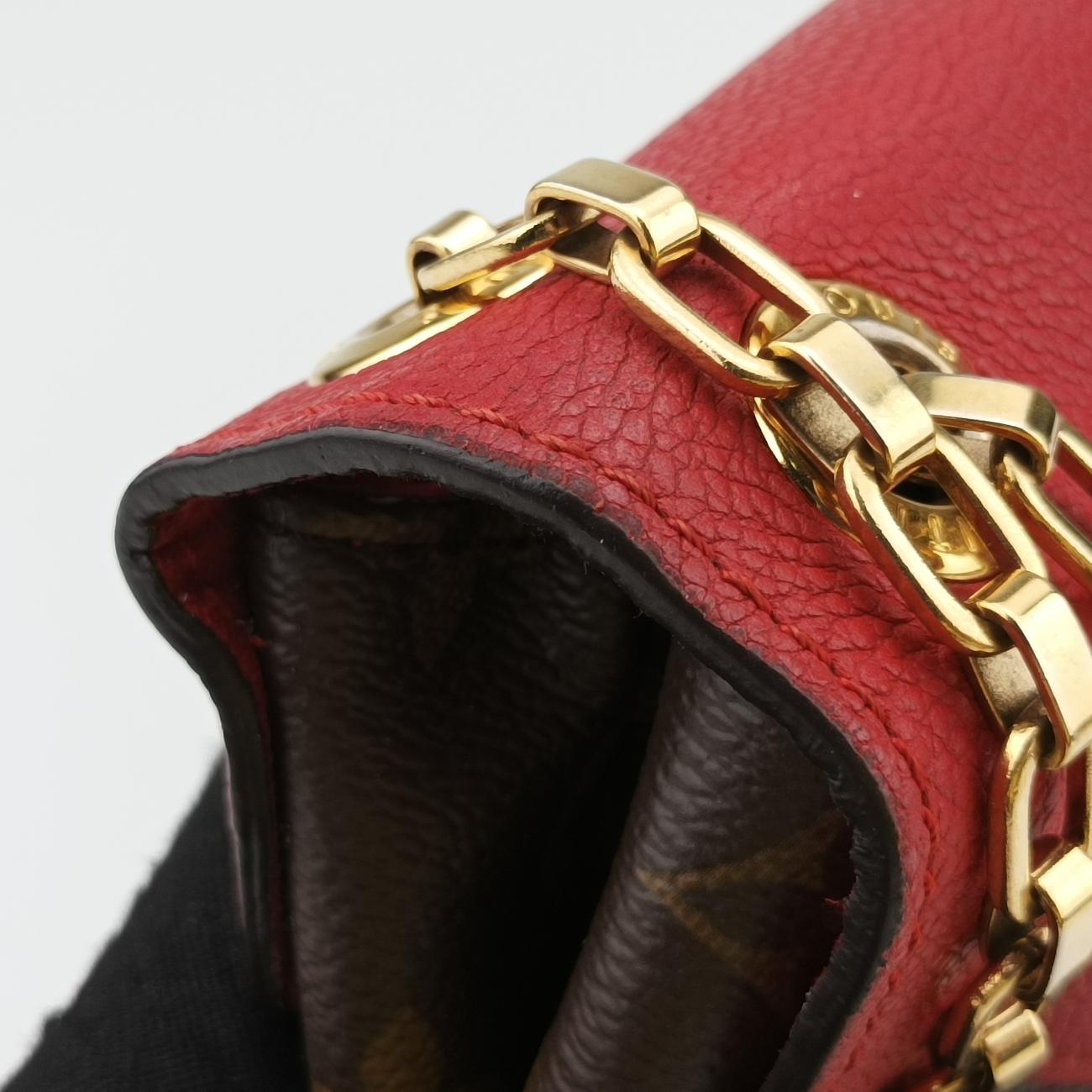 PALLAS ChainBrown×CERISEMonogram Canvas×leatherM41201CA1106パラス チェーンモノグラム/ブラウン系×スリーズモノグラムキャンバス×レザーM41201CA1106