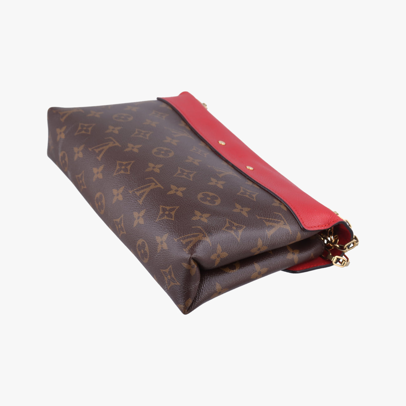 PALLAS ChainBrown×CERISEMonogram Canvas×leatherM41201CA1106パラス チェーンモノグラム/ブラウン系×スリーズモノグラムキャンバス×レザーM41201CA1106