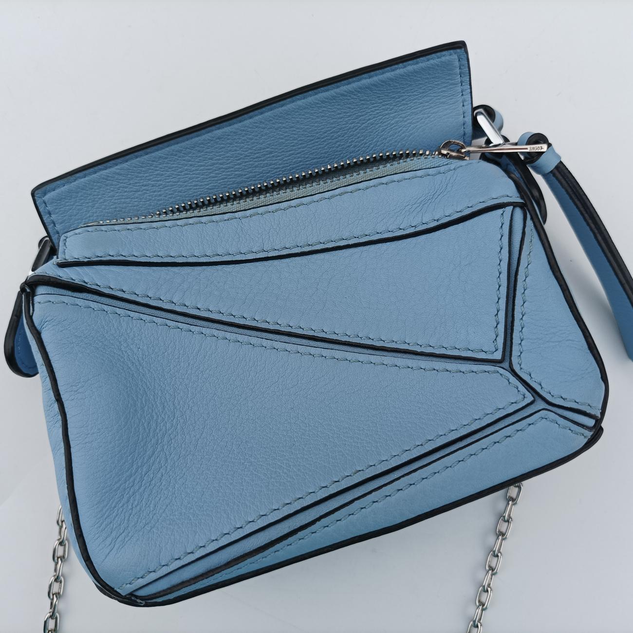 Puzzle Bag NanoLight blueleather052045パズル バッグ ナノライトブルーレザー052045