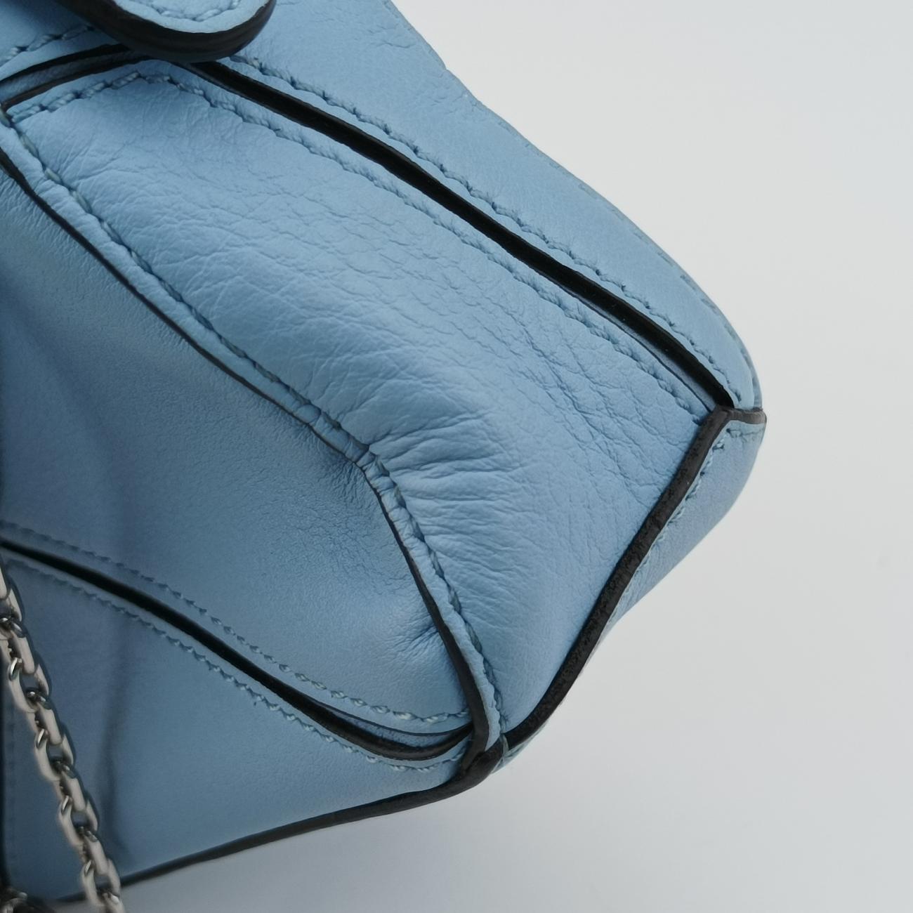 Puzzle Bag NanoLight blueleather052045パズル バッグ ナノライトブルーレザー052045