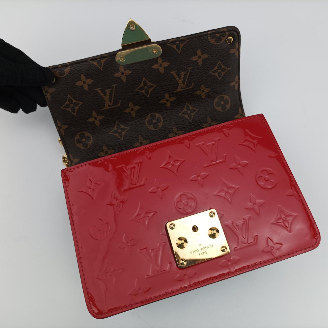 WYNWOODBROWN×SCARLETMonogram Canvas×Vernis×EpiM90517NZ4159ウィンウッドモノグラム/ブラウン系×スカーレットモノグラムキャンバス×ヴェルニxエピM90517NZ4159
