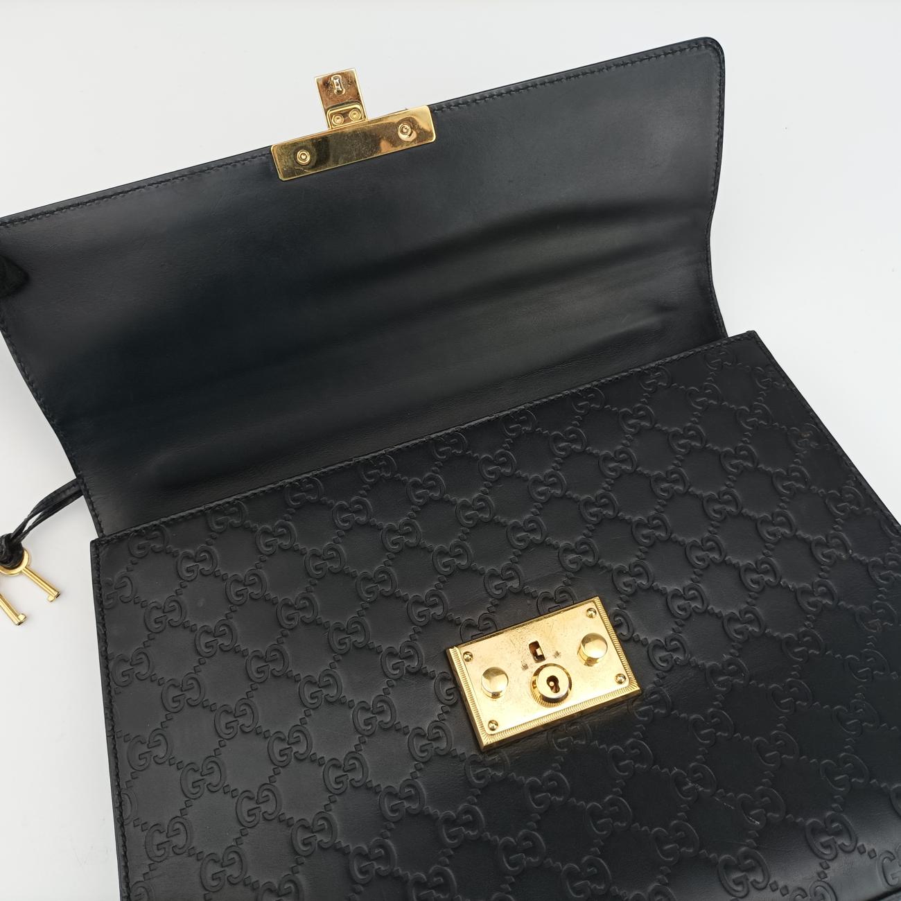 padlockBlackLeather428208A020294270パドロックブラックレザー428208A020294270