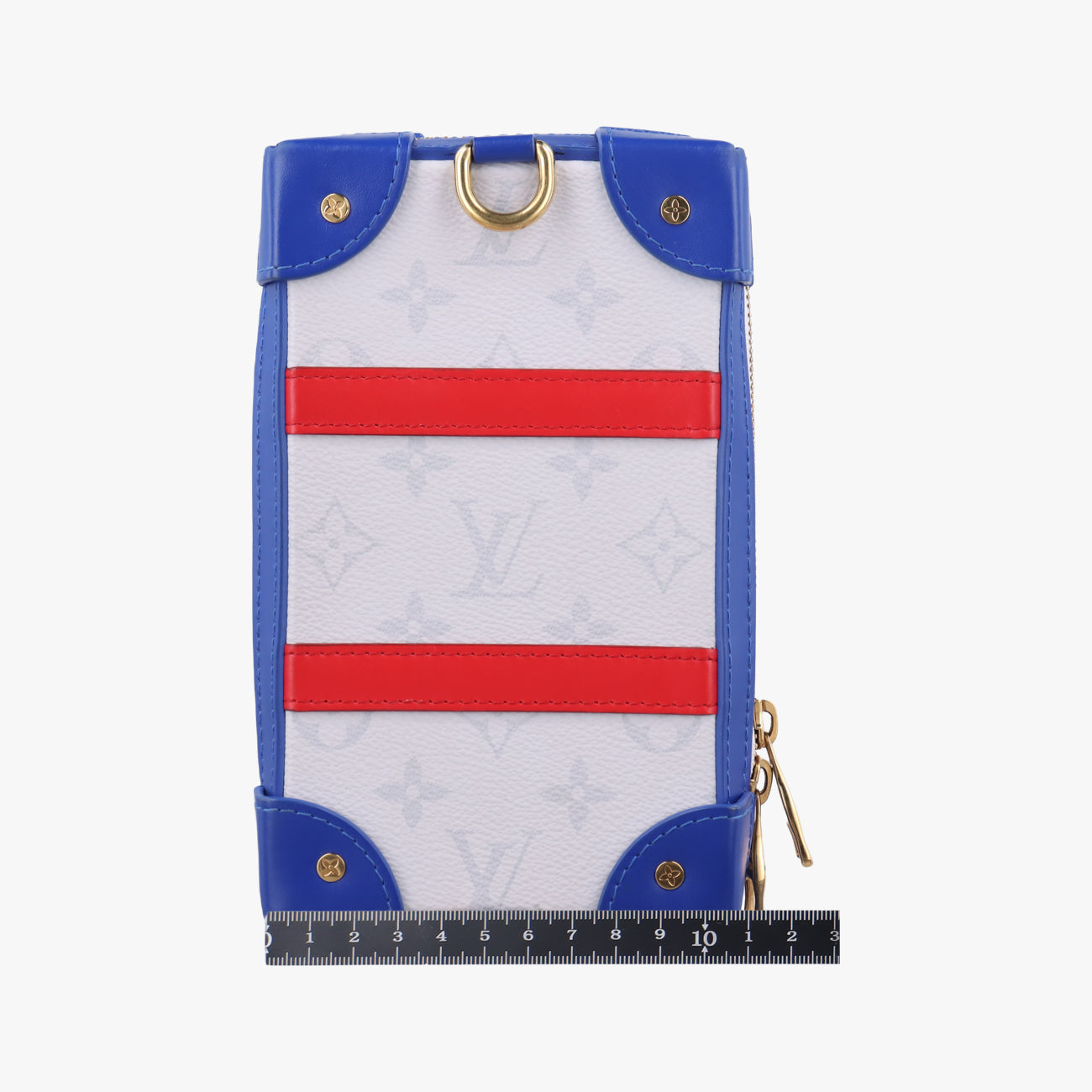 LV x NBA SOFT TRANK  PHONE BOXAntarctica x Red x WhiteMonogram Canvas×calf leatherM80101TJ4220LV x NBA ソフトトランク フォーンボックスアンタークティカ×レッド×ホワイトモノグラムキャンバス×カーフレザーM80101TJ4220