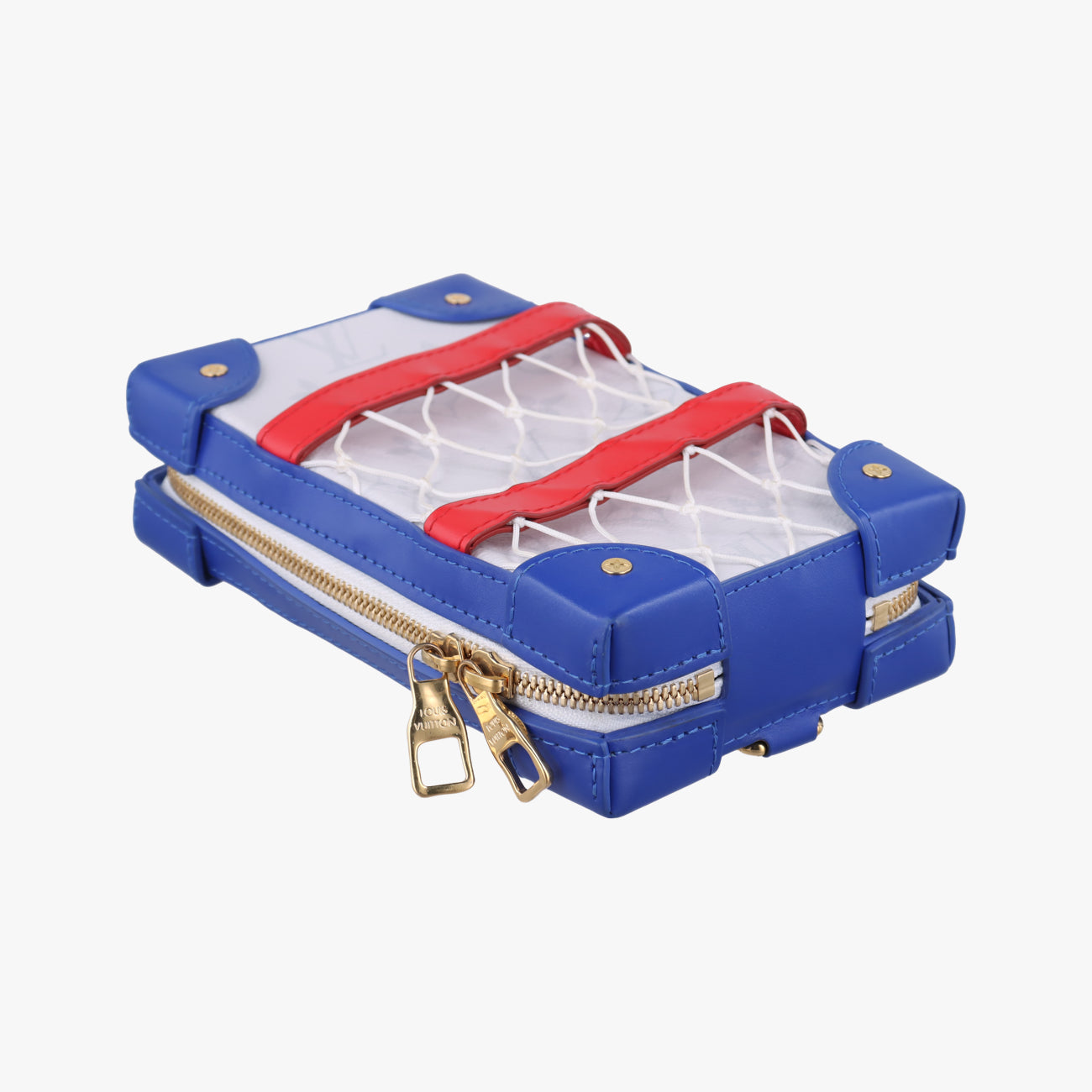 LV x NBA SOFT TRANK  PHONE BOXAntarctica x Red x WhiteMonogram Canvas×calf leatherM80101TJ4220LV x NBA ソフトトランク フォーンボックスアンタークティカ×レッド×ホワイトモノグラムキャンバス×カーフレザーM80101TJ4220