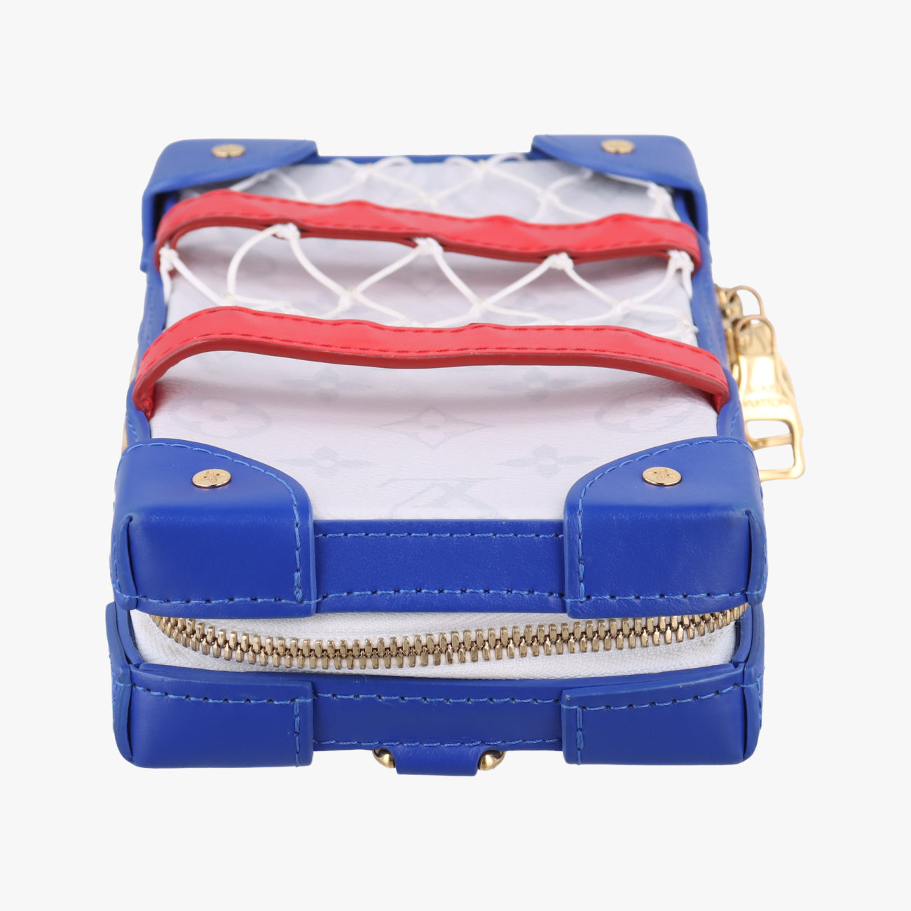 LV x NBA SOFT TRANK  PHONE BOXAntarctica x Red x WhiteMonogram Canvas×calf leatherM80101TJ4220LV x NBA ソフトトランク フォーンボックスアンタークティカ×レッド×ホワイトモノグラムキャンバス×カーフレザーM80101TJ4220