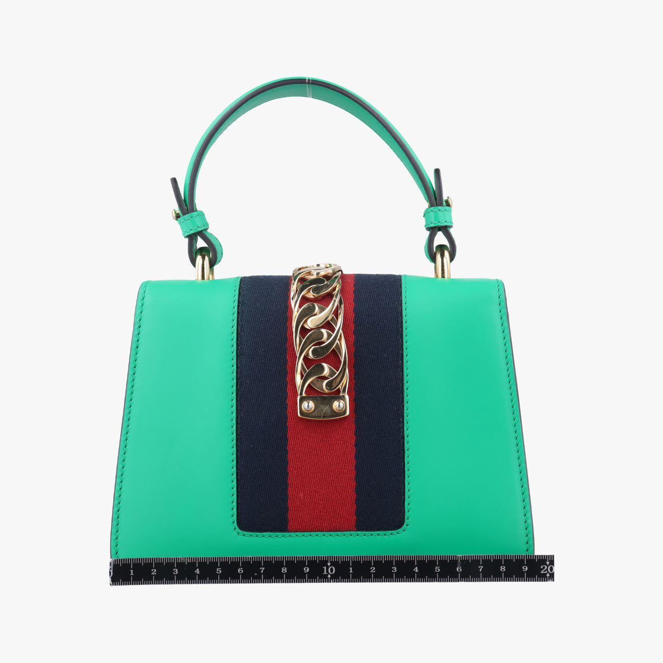 SylvieGreenxNavyxRedLeather470270H021641079シルヴィグリーンxネイビーxレッドレザー470270H021641079