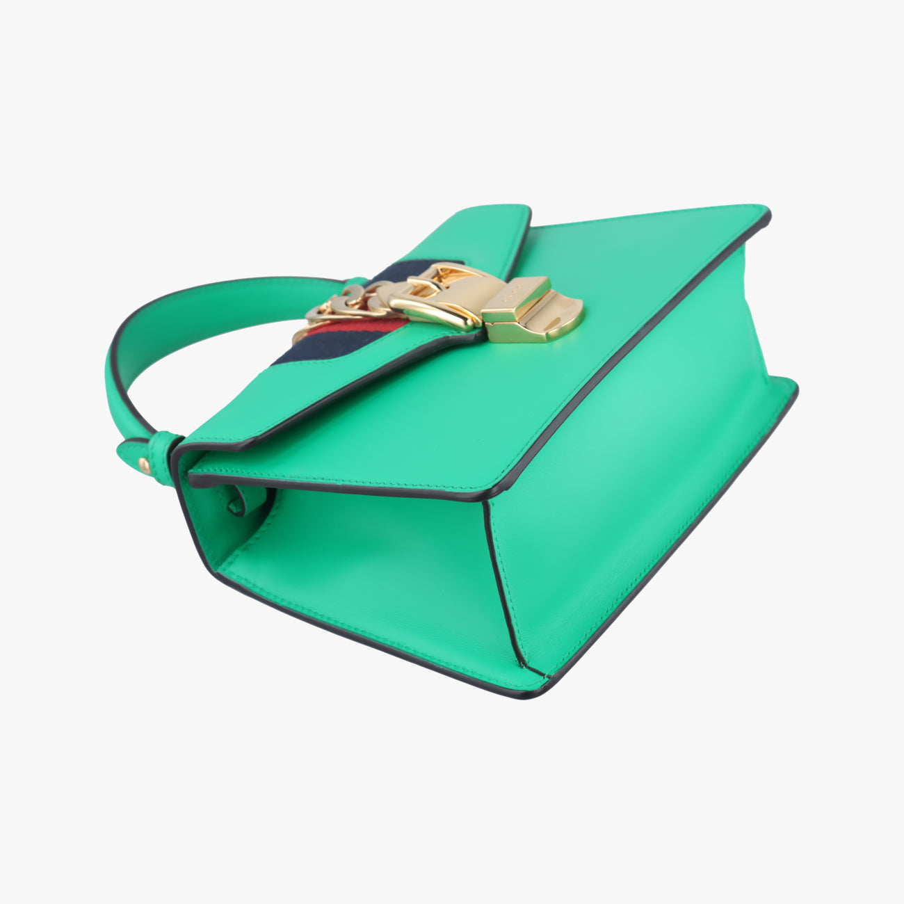 SylvieGreenxNavyxRedLeather470270H021641079シルヴィグリーンxネイビーxレッドレザー470270H021641079