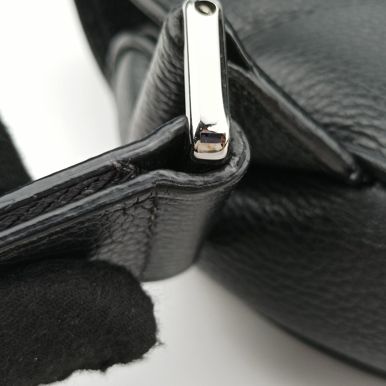saddleBlack×WhiteLeather19-BO-0250サドルブラック×ホワイトレザー19-BO-0250