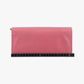 Metal Wallet on Chain Cornflower ClutchPinkSaffiano leather1MT290221メタル ウォレット オン チェーン コーンフラワー クラッチピンクサフィアーノレザー1MT290221