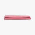 Metal Wallet on Chain Cornflower ClutchPinkSaffiano leather1MT290221メタル ウォレット オン チェーン コーンフラワー クラッチピンクサフィアーノレザー1MT290221