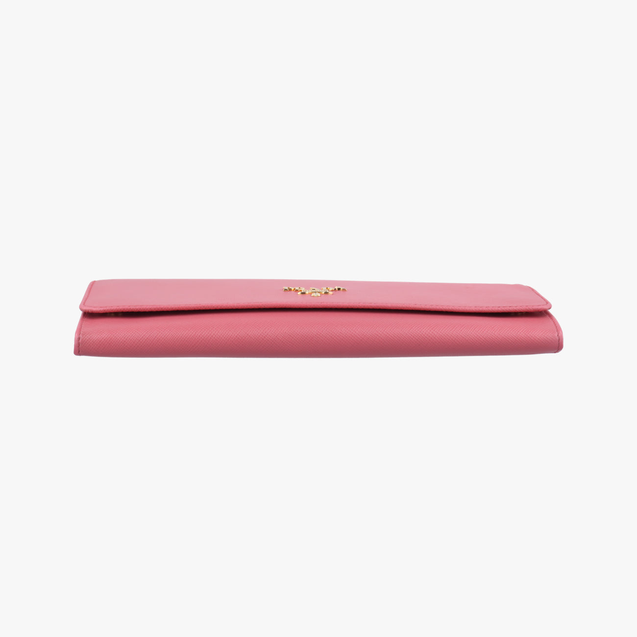 Metal Wallet on Chain Cornflower ClutchPinkSaffiano leather1MT290221メタル ウォレット オン チェーン コーンフラワー クラッチピンクサフィアーノレザー1MT290221