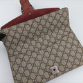Dionysusbeige×red×multiPVC coated canvas400249G019066644ディオニュソスベージュ×レッド×マルチPVCコーティングキャンバス400249G019066644