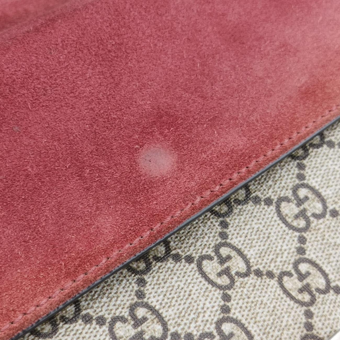 Dionysusbeige×red×multiPVC coated canvas400249G019066644ディオニュソスベージュ×レッド×マルチPVCコーティングキャンバス400249G019066644