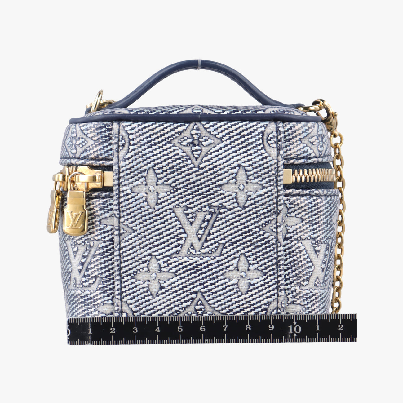 Micro VanityNavy x GreyMONOGRAM JACQUARD DENIMM82467ICチップマイクロ バニティネイビー×グレーモノグラム ジャカード デニムM82467ICチップ