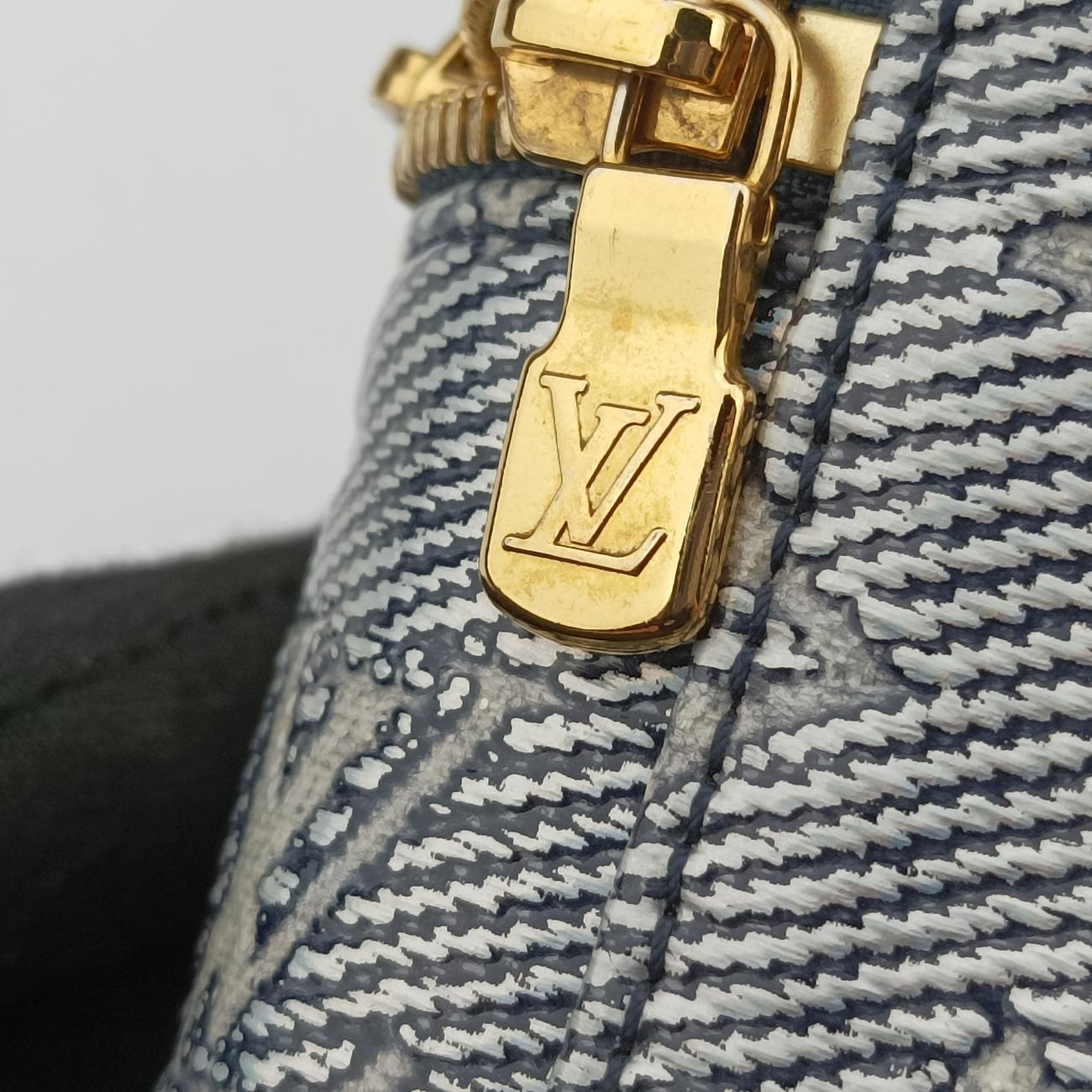 Micro VanityNavy x GreyMONOGRAM JACQUARD DENIMM82467ICチップマイクロ バニティネイビー×グレーモノグラム ジャカード デニムM82467ICチップ