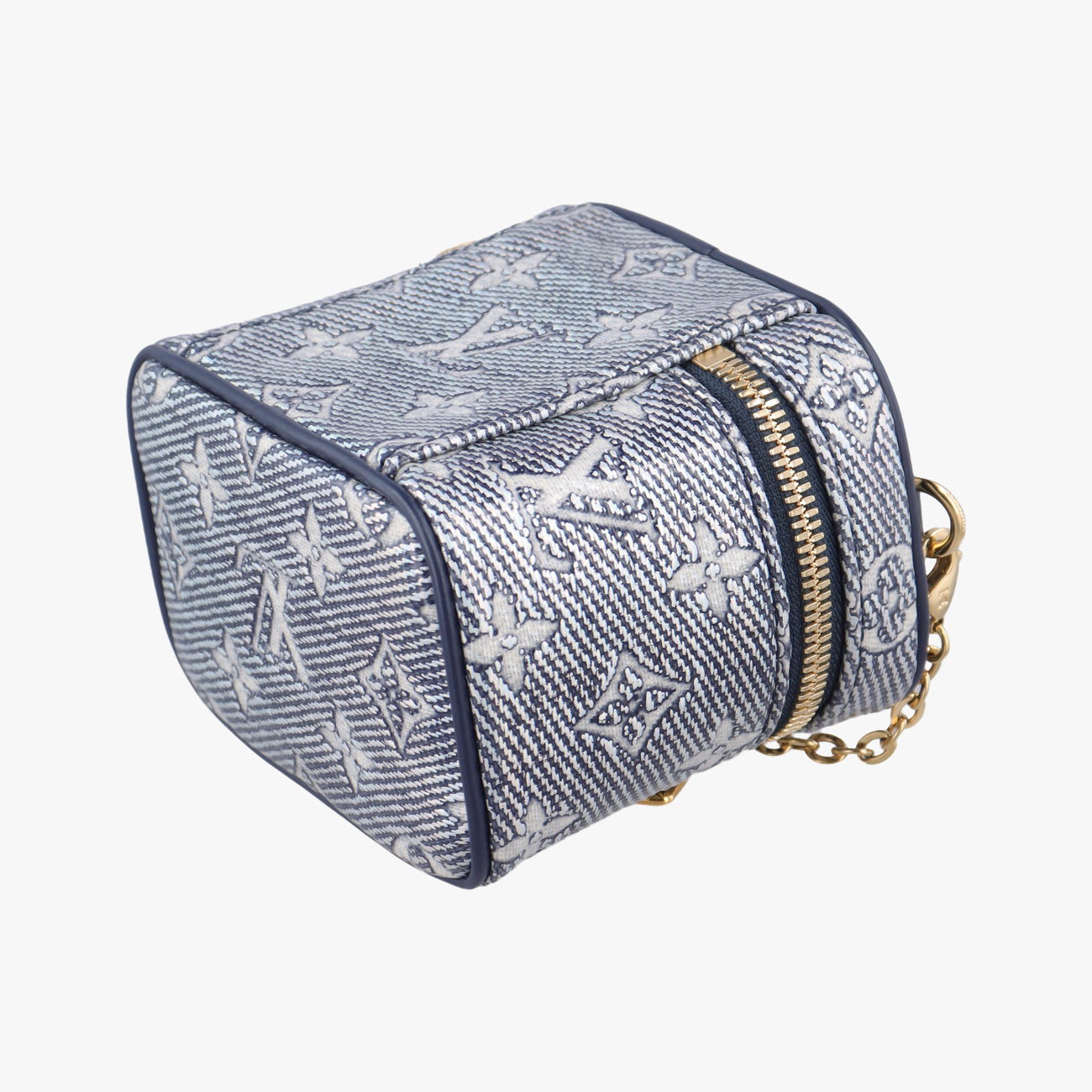 Micro VanityNavy x GreyMONOGRAM JACQUARD DENIMM82467ICチップマイクロ バニティネイビー×グレーモノグラム ジャカード デニムM82467ICチップ