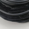Velvet Belt BumBlackVelourIBL002180/IベルベットベルトバムブラックベロアIBL002180/I