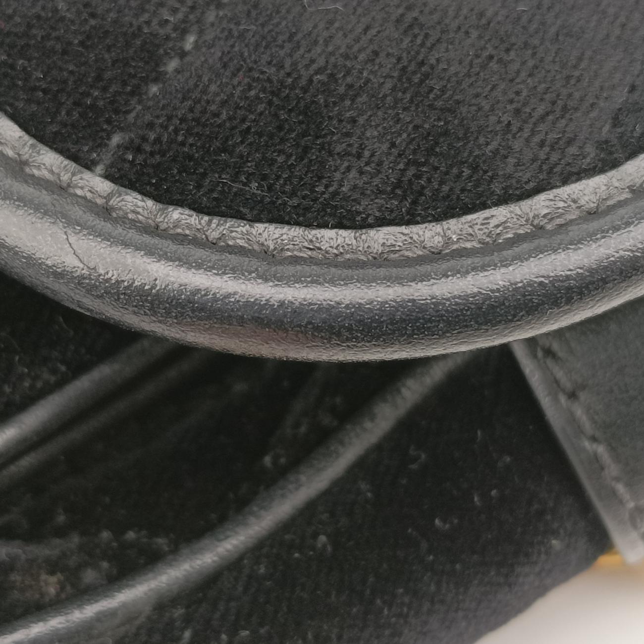 Velvet Belt BumBlackVelourIBL002180/IベルベットベルトバムブラックベロアIBL002180/I