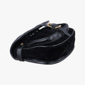 Velvet Belt BumBlackVelourIBL002180/IベルベットベルトバムブラックベロアIBL002180/I
