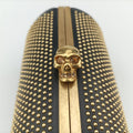 Studded Box With TasselBlackLeather358903 000926タッセル付きスタッズボックスブラックレザー358903 000926