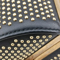 Studded Box With TasselBlackLeather358903 000926タッセル付きスタッズボックスブラックレザー358903 000926