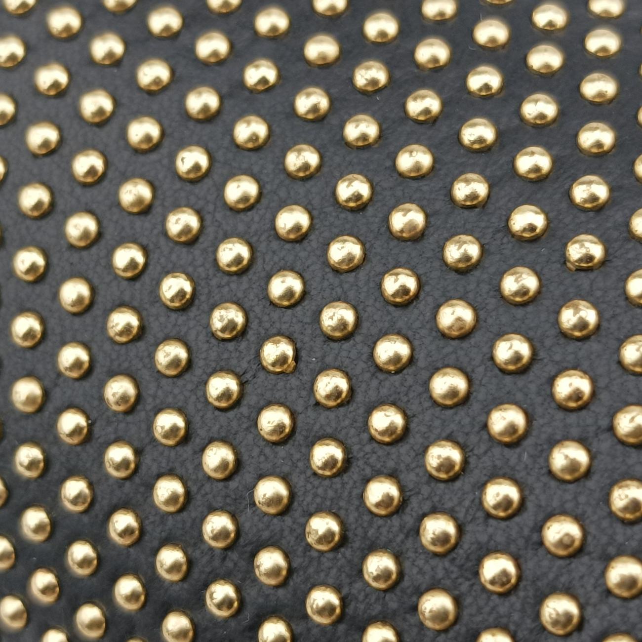 Studded Box With TasselBlackLeather358903 000926タッセル付きスタッズボックスブラックレザー358903 000926