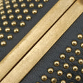 Studded Box With TasselBlackLeather358903 000926タッセル付きスタッズボックスブラックレザー358903 000926