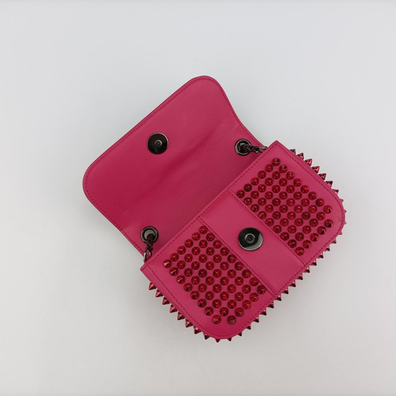 Sweet Charity Scarabe SpikeRoseLeatherスイート チャリティー スカラベ スパイクローズ レッドレザー